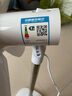 中聯(lián)落地扇zolee電風扇家用臺式遙控靜音客節(jié)能廳立式不可搖頭學生宿舍迷你風扇電扇安全語音聲控 風力加強款白藍扇面直徑500MM 曬單實拍圖