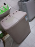 YANGZI揚(yáng)子集團(tuán)洗衣機(jī)半自動老式家用雙桶大容量雙缸洗衣機(jī)藍(lán)光 洗脫雙筒小型波輪 9公斤強(qiáng)勁電機(jī)-小型款 曬單實(shí)拍圖