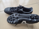 美津濃（MIZUNO）MORELIA II PRO AG[Short Tongue/MS-092) 短釘足球鞋 03/黑色/銀色/灰色 41 (265mm) 曬單實(shí)拍圖