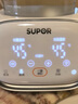 蘇泊爾（SUPOR）恒溫水壺 嬰兒調(diào)奶器 寶寶玻璃純鈦熱燒水壺 泡奶粉機(jī)1.2L BW08T 曬單實拍圖