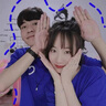 G.DUCKKIDS小黃鴨童裝親子裝三口母女裝夏季新款兒童夏裝女孩短袖全家福四口 半愛心藍(lán)色短袖 80 尺碼9-12個月建議寶寶75-85c 曬單實(shí)拍圖