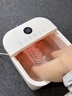 海爾（Haier）泡腳桶恒溫加熱全自動(dòng)按摩足浴盆家用抑菌洗腳盆仿真按摩泡腳盆足浴桶父親節(jié)禮物生日送男女朋友 【銀離子抑菌/恒溫變頻】熱銷(xiāo)款HQY-J352W 曬單實(shí)拍圖