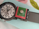 初逅 三眼手表個(gè)性潮男炫酷大表盤(pán)復古港風(fēng)女學(xué)生情侶歐美大氣原 灰帶 手表+表盒+電池 曬單實(shí)拍圖