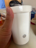 米小舒電動攪拌杯咖啡杯316不銹鋼全自動可充電磁力酸奶豆奶奶粉搖搖杯 米白色 400ml 曬單實(shí)拍圖