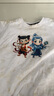 G.DUCKKIDS兒童純棉短袖夏季T恤哪吒2025新款男童女童半袖衣服全齡吸汗時尚 白色 魔珠哪吒＆靈珠敖丙 120 40斤左右 建議拍大一碼 曬單實拍圖
