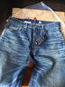 Levi's【商場同款】?BLUETAB? 25新款男士502錐形牛仔褲A5881 藍色 30 (32) 曬單實拍圖