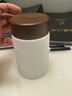 叁旬（sanxun）靜雅茶葉罐家用精品小號陶瓷儲茶罐創(chuàng  )意高檔擺件防潮密封罐子 靜雅茶葉罐【禪風(fēng)白】 曬單實(shí)拍圖