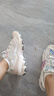 斯凱奇（Skechers）七夕禮物奶茶熊女鞋夏季老爹鞋軟底透氣熊貓鞋休閑運動鞋149238 曬單實拍圖