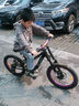 DESCRIPTIONDES軟尾山地自行車(chē)雙肩前叉雙碟剎20寸22寸越野單盤(pán)學(xué)生兒童單車(chē) 暗夜黑 20寸-7速-雙減震 曬單實(shí)拍圖