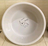 本迪58cm嬰兒澡盆洗臉盆加大號(hào)加厚塑料洗澡盆家用寵物學(xué)生洗衣臉盆 曬單實(shí)拍圖