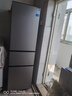 新飛（Frestec）205升三門家用節(jié)能低音小型電冰箱三門三溫中門獨立空間速凍保鮮七檔溫控BCD-205K3AT 曬單實拍圖