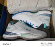 威克多（VICTOR）勝利羽毛球鞋A970NitroLite專業(yè)級全面類球鞋 A970NL氮?dú)獍l(fā)泡 A970NL-A 珠光白 39 (245mm) 曬單實(shí)拍圖