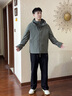 波司登男短款90鵝絨羽絨服外套B250331323 曬單實拍圖