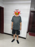 阿迪達(dá)斯短袖男2025夏季運(yùn)動(dòng)親膚透氣輕薄速干T恤 深灰/淺灰 3XL  曬單實(shí)拍圖