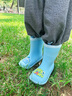 甜甜仔兒童雨鞋男女童雨靴幼兒園寶寶可愛(ài)防水防滑耐磨學(xué)生上學(xué)專(zhuān)用水鞋 曬單實(shí)拍圖