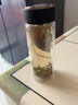 富光男女士雙層玻璃杯 高硼硅玻璃304茶隔水杯子 帶茶隔泡茶杯500ml 曬單實(shí)拍圖