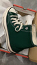 匡威（Converse）官方 1970S巴恩風(fēng)穿搭運動(dòng)帆布鞋叢林綠綠色168508C 綠/168508C 38 曬單實(shí)拍圖