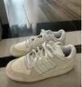 阿迪達(dá)斯 （adidas）FORUM低幫籃球鞋板鞋小白鞋男女阿迪達(dá)斯官方三葉草 米白色 39.5 曬單實(shí)拍圖
