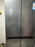 海爾（Haier）冰箱501升超薄零距離自由嵌入式60cm內(nèi)四開門雙門十字門小紅花套系一級(jí)能效雙變頻大容量國家補(bǔ)貼 501L+健康黑金凈化+阻氧干濕分儲(chǔ)+WiFi智控 曬單實(shí)拍圖