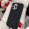 魔巖（MOYAN）適用蘋果16promax手機殼新款液態(tài)硅膠保護套iphone16全包感防摔外殼 【石墨黑-純色】 iphone16 Pro Max 曬單實拍圖