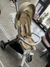 bebebus遛娃神器輕便可折疊雙向可坐可躺高景觀(guān)溜娃手推車(chē)嬰兒車(chē) 香檳金送餐盤(pán) 曬單實(shí)拍圖