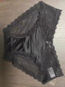 DEREK JEFF 戴里克.杰夫2條裝 雙心刺繡歐美風(fēng)女士緞面性感低腰內(nèi)褲女蕾絲情調(diào)底褲襠 白色+粉色 M 建議85-105斤 曬單實(shí)拍圖