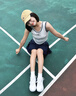 FILA 楊冪同款|斐樂官方女裝針織背心2025夏新款時尚簡約休閑修身內(nèi)搭 云菇白-WT L 170/88A/L 曬單實拍圖