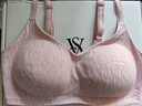維多利亞的秘密 楊冪田曦薇同款 維密小冰杯涼感背心款反重力文胸空氣感 98S9百合粉 11262508 L 曬單實(shí)拍圖