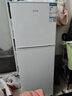 志高家用節能大冰箱雙門(mén)冰箱出租屋冷藏冷凍環(huán)保迷你冰箱辦公室公寓租房宿舍低噪電冰箱 S228 【加厚款】奶白鏡面【一級能效】 曬單實(shí)拍圖
