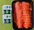 【新疆三文魚(yú)】刺身中段 海鮮整條海鮮壽司生魚(yú)片 日式料理即食 精修 切片發(fā)貨 400g 去皮去邊角料 曬單實(shí)拍圖