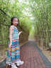儷韻小屋（LIYUNHOUSE）女童寶寶民族風(fēng)連衣裙夏棉綢背心無袖大中小兒童公主長沙灘裙子 粉色孔雀民族風(fēng)連衣裙 偏小 130 建95-105cm 曬單實(shí)拍圖