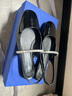 STUART WEITZMAN【新品】SW STEFANIE春夏牛皮革水晶露跟平底鞋女鞋真皮七夕禮物 黑（牛皮革）SW4602024-BLK 37 曬單實(shí)拍圖