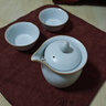 青澹汝窯茶壺蓋碗三才凈意手抓壺茶具天青色景德鎮(zhèn)陶瓷家用手工 凈意手抓壺 曬單實(shí)拍圖