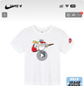 NIKE 耐克童裝短袖T恤男女童卡通圖案兒童舒適柔軟抗皺短袖上衣 曬單實(shí)拍圖