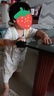 優(yōu)奇嬰兒衣服夏季薄款短袖連體衣新生兒衣服寶寶滿月純棉外出哈衣爬服 森林兔 80cm 曬單實拍圖
