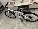 SANGPU折疊自行車成人山地車公路學(xué)生男變速賽車越野單車通勤城市代步女 頂配輻條-白黑【普通胎】 26寸21速【適合身高165-180cm】 曬單實(shí)拍圖