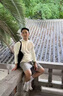 SUSTYLE高端奢侈品男裝高檔液氨絲光棉長(zhǎng)袖T恤男春秋新款百搭打底衫體恤 摩卡色 2XL 曬單實(shí)拍圖
