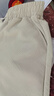 羅蒙（ROMON）高端中年運動褲短褲男褲子夏季男士休閑中褲黑色速干短褲五分褲男 卡其色 M 推薦【95-115斤】 曬單實拍圖
