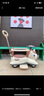 夢(mèng)多福兒童電動(dòng)扭扭車(chē)1-3歲溜溜車(chē)搖搖車(chē)寶寶一周歲生日禮物嬰兒玩具車(chē) 卡其棕【可轉(zhuǎn)向推桿+圍欄+餐盤(pán)】 男孩女孩百天周歲禮品 曬單實(shí)拍圖
