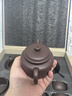 御壺茗香 宜興紫砂壺原礦純手工泡茶壺茶具套裝 紫泥一壺六杯＋公道＋茶漏套組 曬單實(shí)拍圖