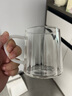 半物生活高硼硅玻璃杯耐高溫玻璃水杯茶杯耐熱帶把綠茶杯家用喝水杯子套裝 曬單實(shí)拍圖