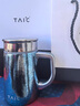 TAIC【咨詢有優(yōu)惠】太可純鈦保溫杯帶手柄辦公室男士家用高檔泡茶杯 瀚海藍(lán)450ML(帶茶隔) 曬單實(shí)拍圖