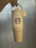 星巴克（Starbucks）杯子 經(jīng)典系列保溫吸管杯 高顏值大容量 便攜隨行水杯 男女士送禮 漸變款不銹鋼雙飲口提手杯820ml 曬單實拍圖