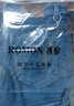 羅蒙（ROMON）男士牛仔褲男夏季商務(wù)休閑褲男彈力直筒男褲薄款深檔直筒長褲高腰 深藍+淺藍【冰絲】 薄款 31 曬單實拍圖