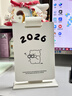 時(shí)代良品2026年可愛(ài)小熊臺歷2025年新款日歷辦公室桌面擺件月歷記事本活動(dòng)計劃打卡年歷高考倒計時(shí)提示牌白色（臺歷日期：25年當月-26年12月） 曬單實(shí)拍圖