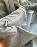 名創(chuàng)優(yōu)品（MINISO）工裝褲女2025年新款夏季薄款涼感休閑褲戶外沖鋒潮流寬松傘兵褲子 【鉚釘款】淺藍(純色) XL (體重130-140斤) 曬單實拍圖