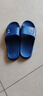 糜嵐拖鞋男款外穿外出潮流防滑夏天家用軟底厚底浴室室內居家男生拖鞋 OK-2118-藍色 OK(44-45) 曬單實(shí)拍圖