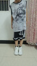 胖東來 DL旗營(yíng)店男童夏裝套裝籃球服2025新款夏季中大童運(yùn)動(dòng)速干無 灰色_無袖 150 cm 曬單實(shí)拍圖