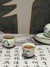 三物 福貓西施壺泡茶家用單壺高檔一人飲陶瓷功夫茶具個人泡茶專用 福貓西施壺組合 曬單實拍圖