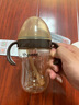 世喜吸管奶瓶1-3歲直飲杯嬰兒ppsu一12個(gè)月以上寶寶300ml帶重力球手柄 曬單實(shí)拍圖